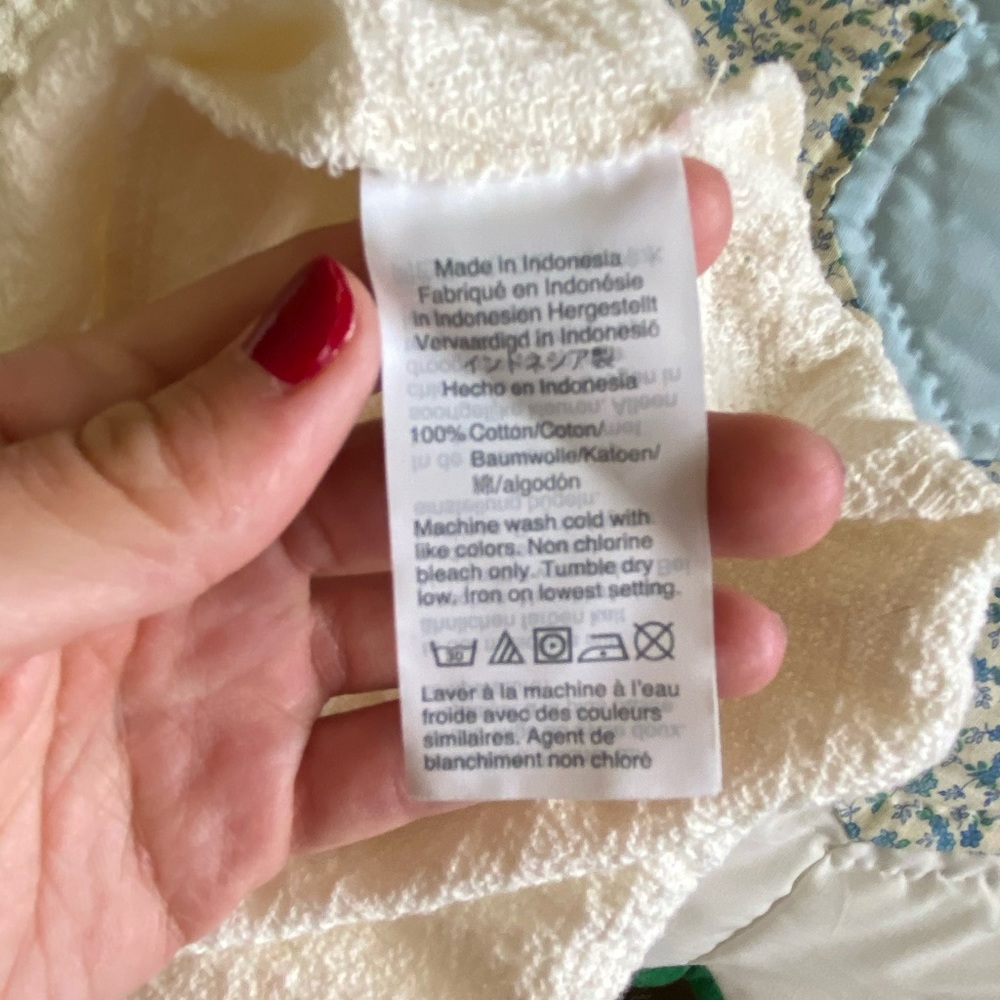 NWT Madewell Texture & Thread Drawstring Top - Picture 11 of 11